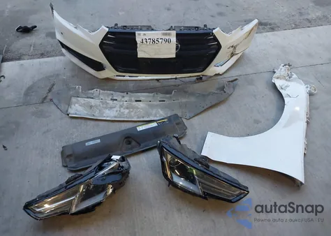 2019 Audi A4 40 Premium/40 Titanium Premium from USA, damaged, VIN WAUGMAF45KN017575